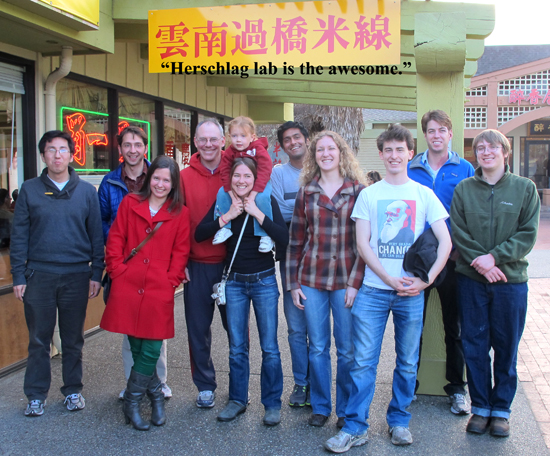 Herschlag Research Group, Dec. 2011